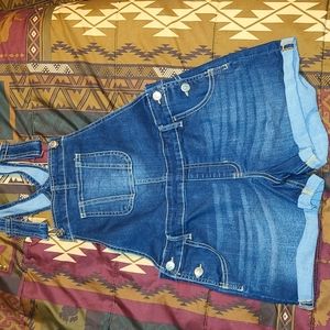 Girls Jordache Overall Shorts